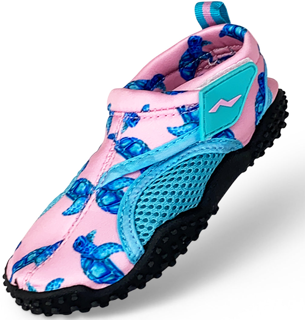 Norty Toddler Girls' Slip on Aqua Socks Pool Beach Water Shoe