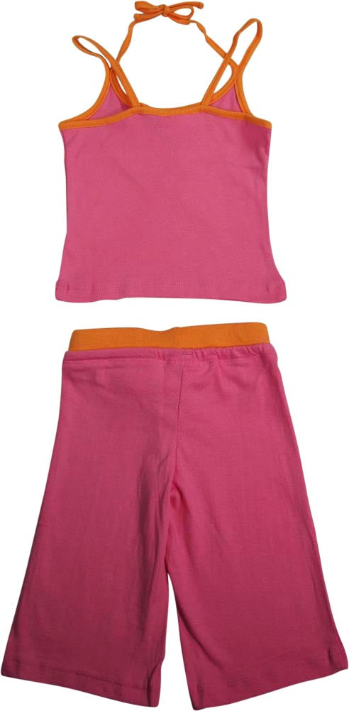 Mish Baby Infant Newborn Girls 2 Piece Sleeveless Tank Pant Set - 100% Cotton