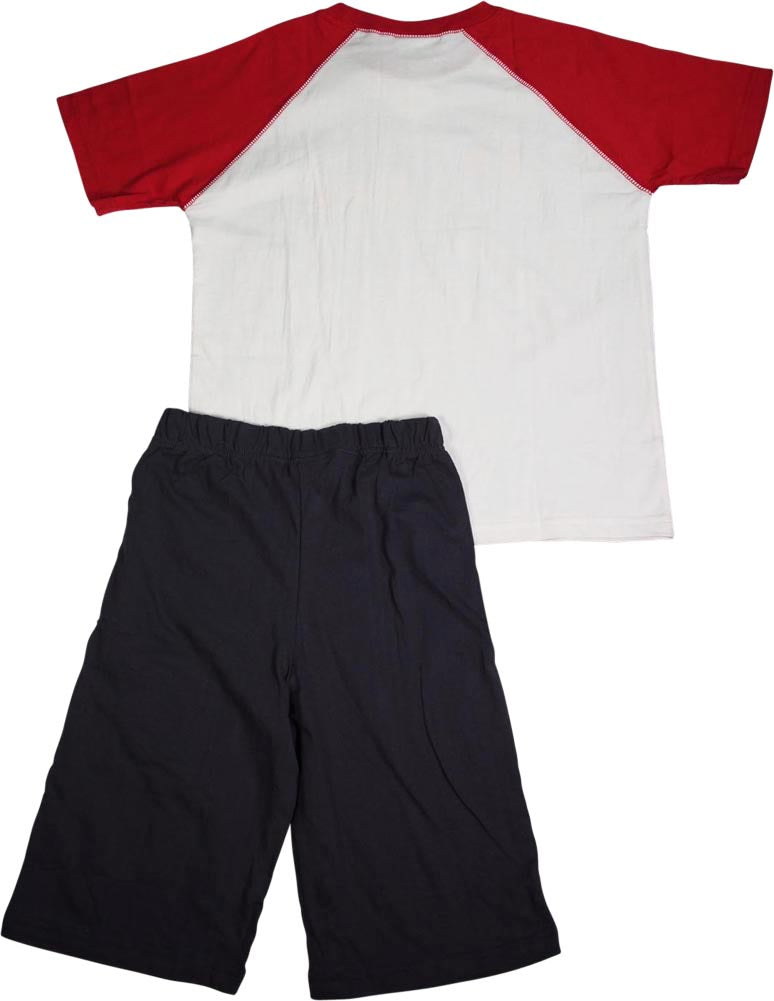 Mish Mish Baby Boys Infant Cotton Knit Short Sleeve Tee Short Sets