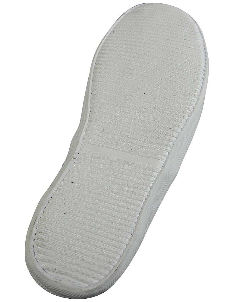 Easy USA Womens Lace Up Canvas Plimsol Sneakers Shoe, 37301