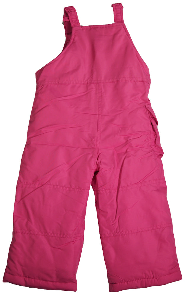 Weathertamer Toddler & Girls Adjustable Shoulder Strap Bib Pant Snowpants