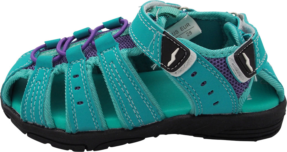 Norty Toddler Boys and Girls Athletic Outdoor Summer Sandals Runs 1 Size Small