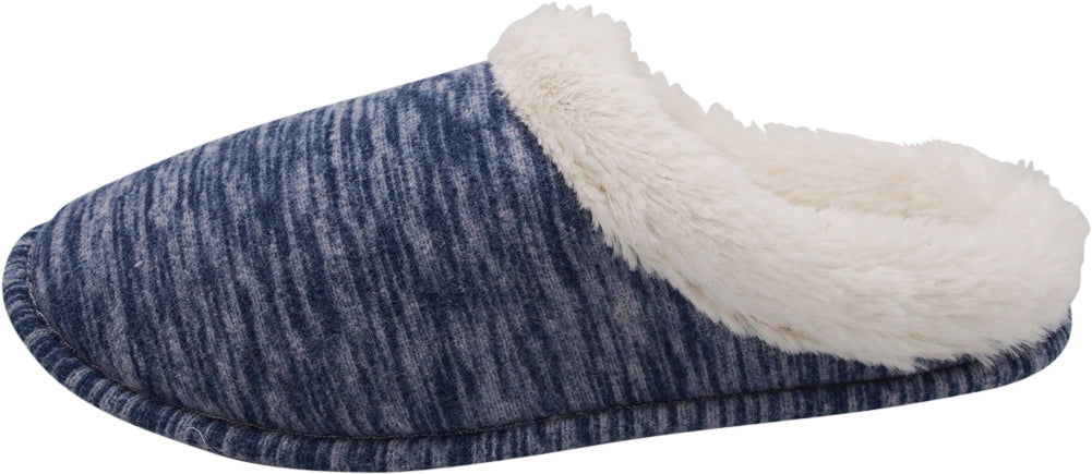 Norty Womens Slippers - Slip-On Memory Foam Clog Slippers Shoe - Faux Suede or Fleece