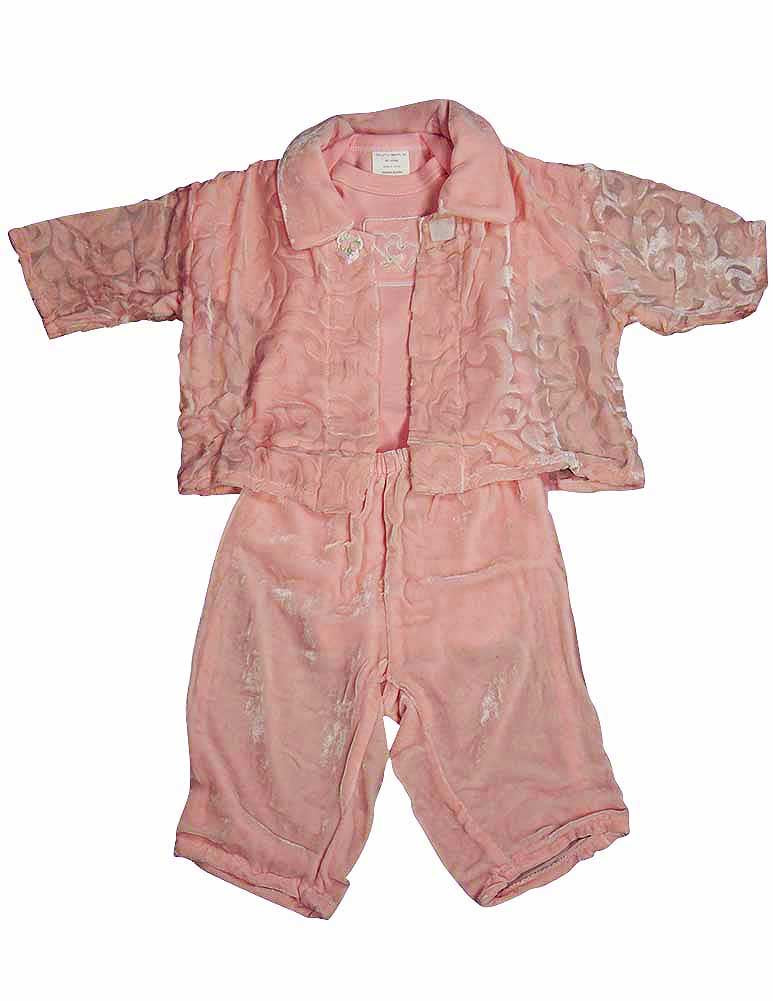Little Giraffe - Baby Girls, 3-Piece Pant Set