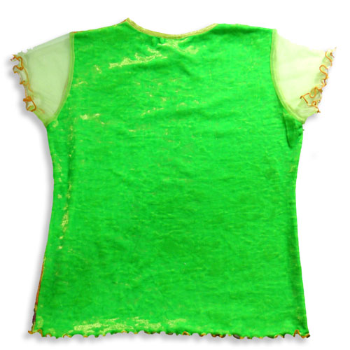 Mis Tee V-Us - Girls Short Sleeve Butterfly Top