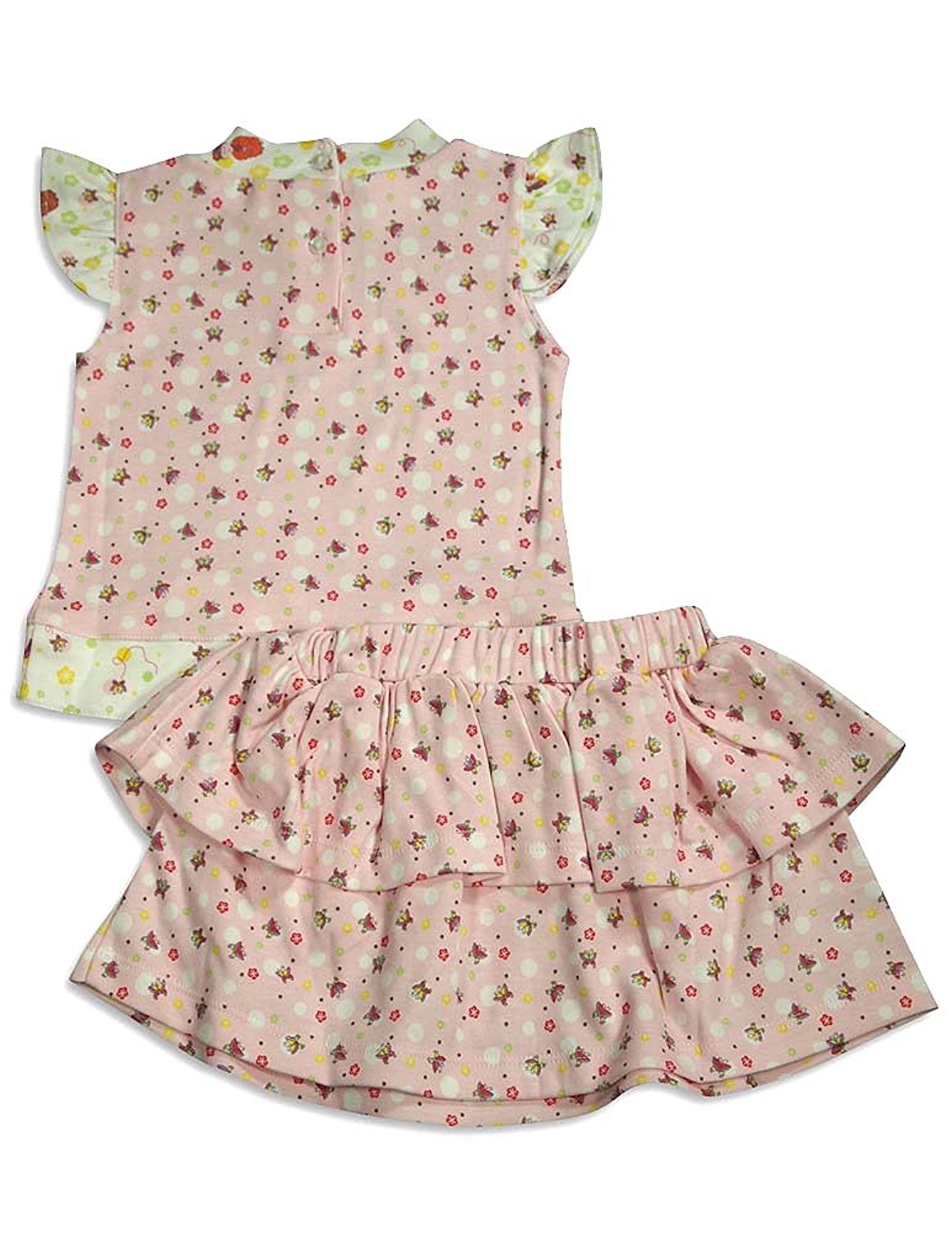 Snopea - Baby Girls Happy Dolls Skirt Set