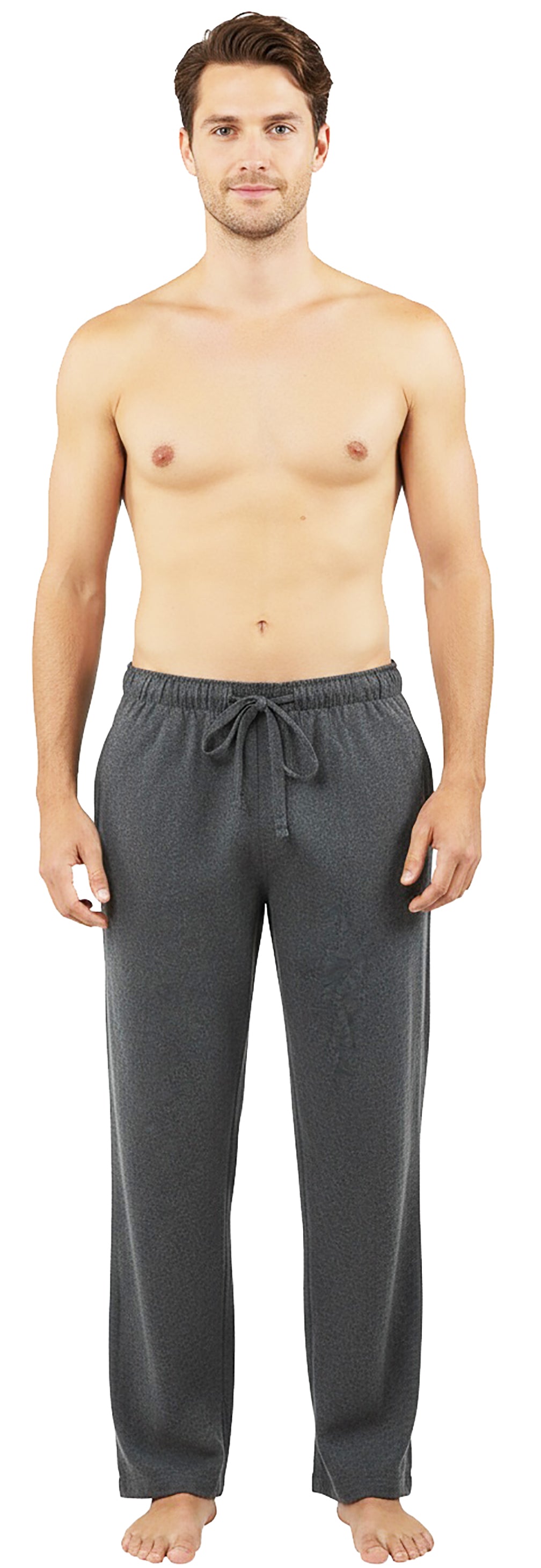 Norty Mens Flannel Pajama Pants Lounge Sleep Pant - Plaids and Solids, Cotton Blend