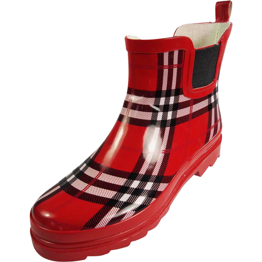 Norty Women Low Ankle High Rain Boots Rubber Snow Rainboot Shoe - IRREGULARS, 41246