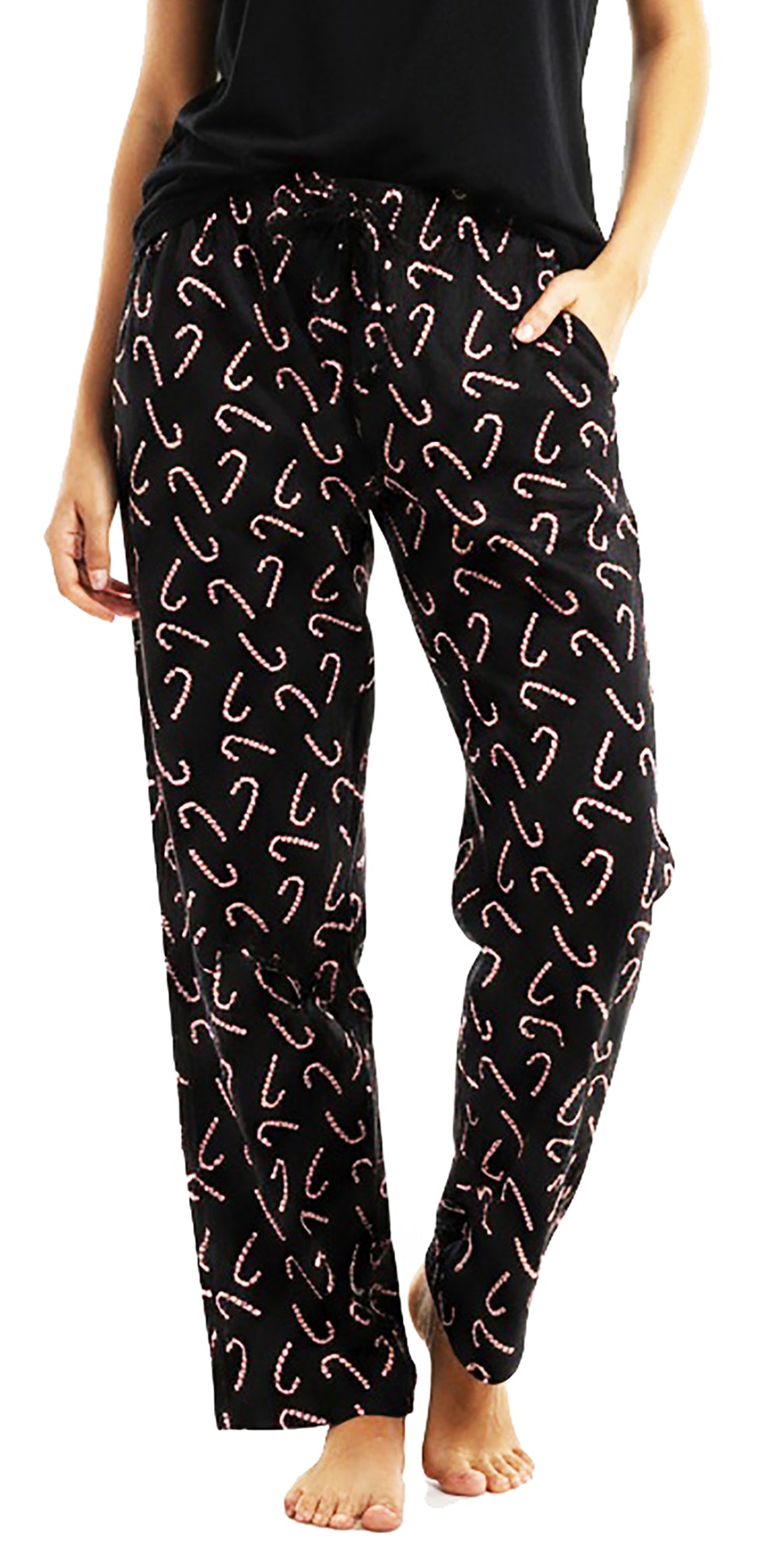 NORTY Women's 100% Cotton Printed Flannel Sleep Lounge Pajama Pant