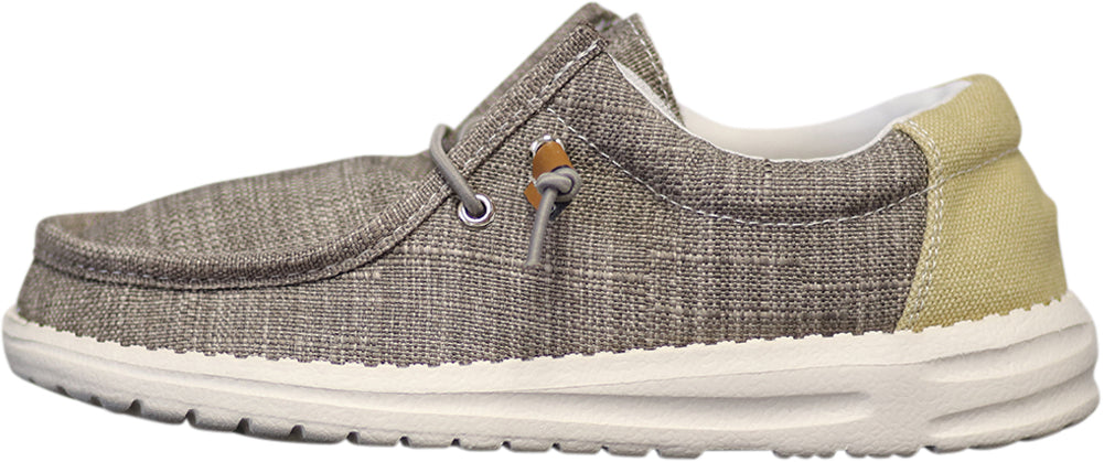 Norty - Boy's and Girl's Lightweight Loafer Slip On Lace Up Casual Boat Shoe