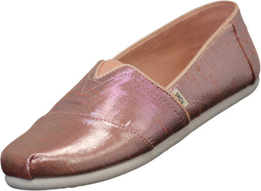 Toms Big Girls Shantung Classic Slip-On Shoe, 42233