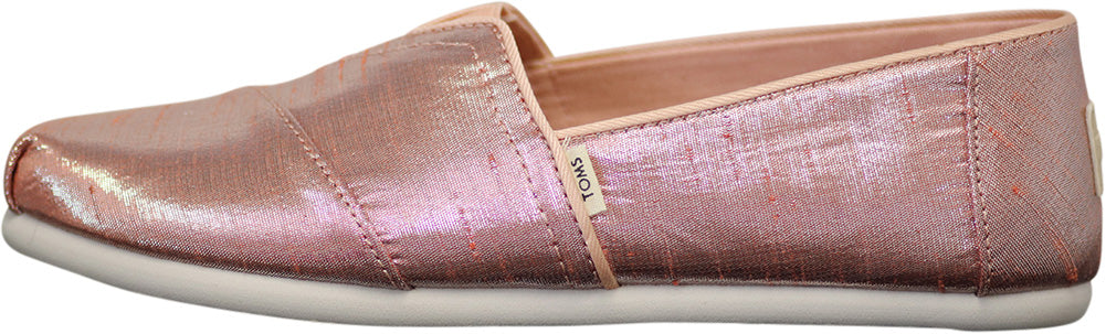 Toms Big Girls Shantung Classic Slip-On Shoe, 42233