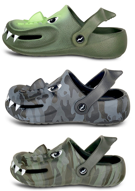 NORTY Men's Lightweight EVA Clog Fun Comfortable Versatile Runs 2 sizes small