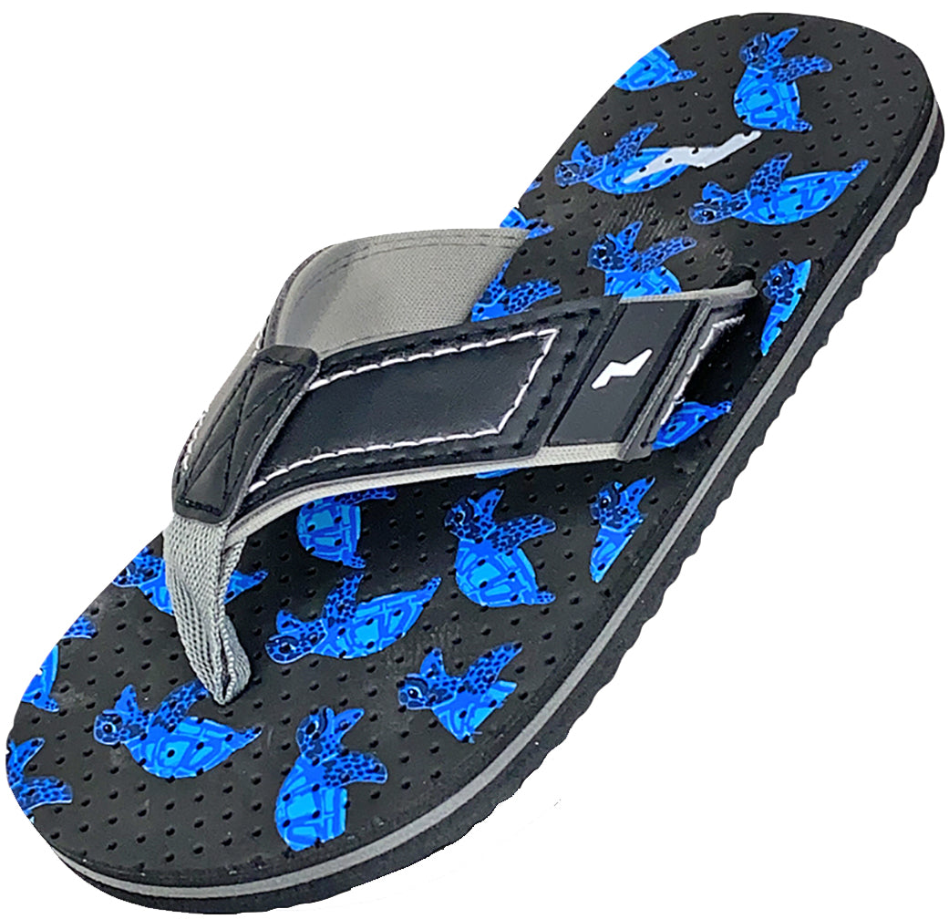 NORTY Boy's Flip Flop for The Beach, Pool, Everyday - Runs One Size Small