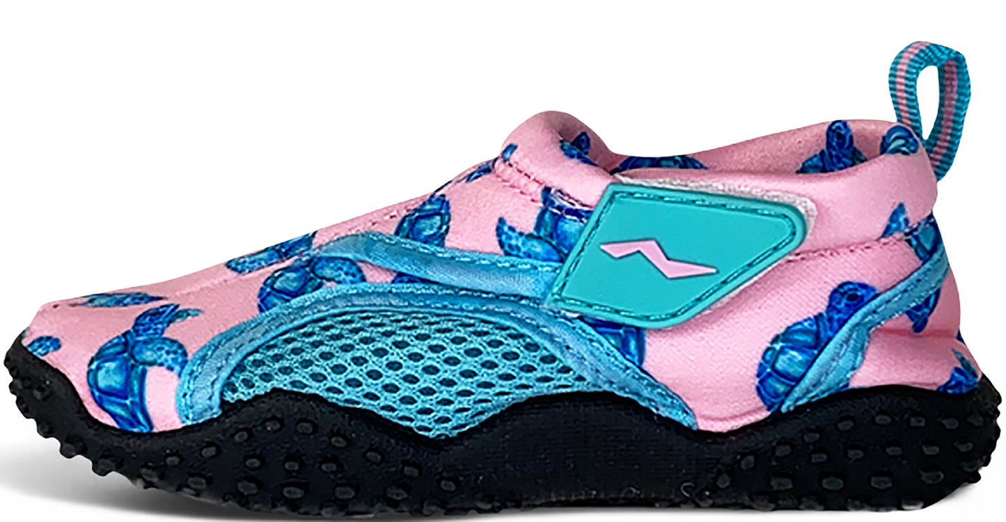 Norty Toddler Girls' Slip on Aqua Socks Pool Beach Water Shoe