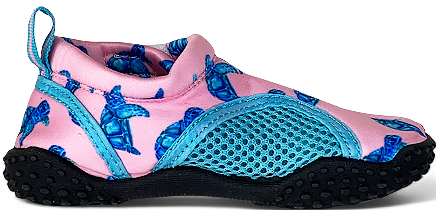 Norty Toddler Girls' Slip on Aqua Socks Pool Beach Water Shoe