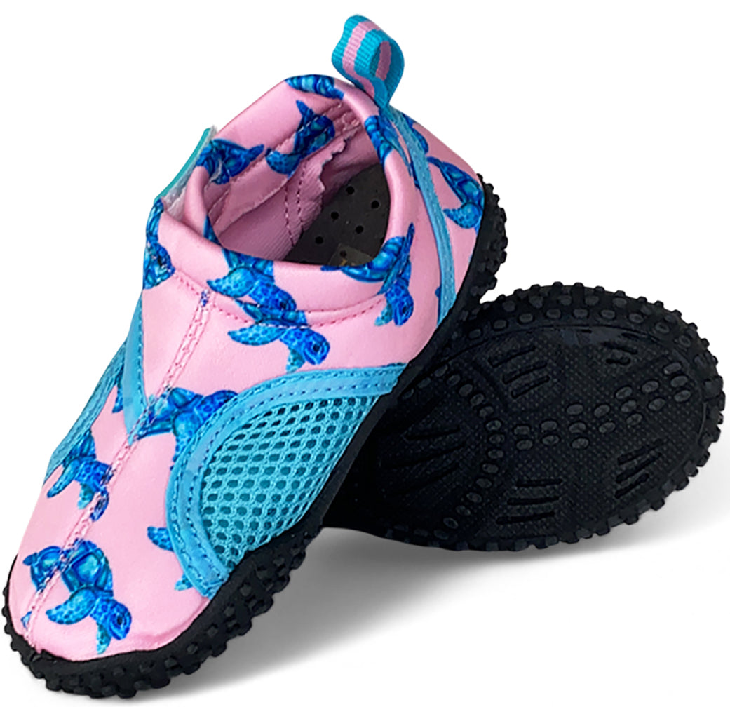 Norty Toddler Girls' Slip on Aqua Socks Pool Beach Water Shoe
