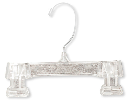 Little Boys and Girls Clear Plastic Pant Hanger