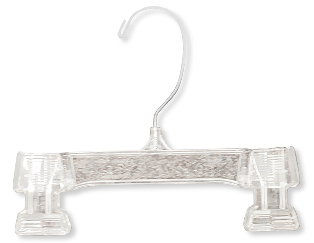 Little Boys and Girls Clear Plastic Pant Hanger