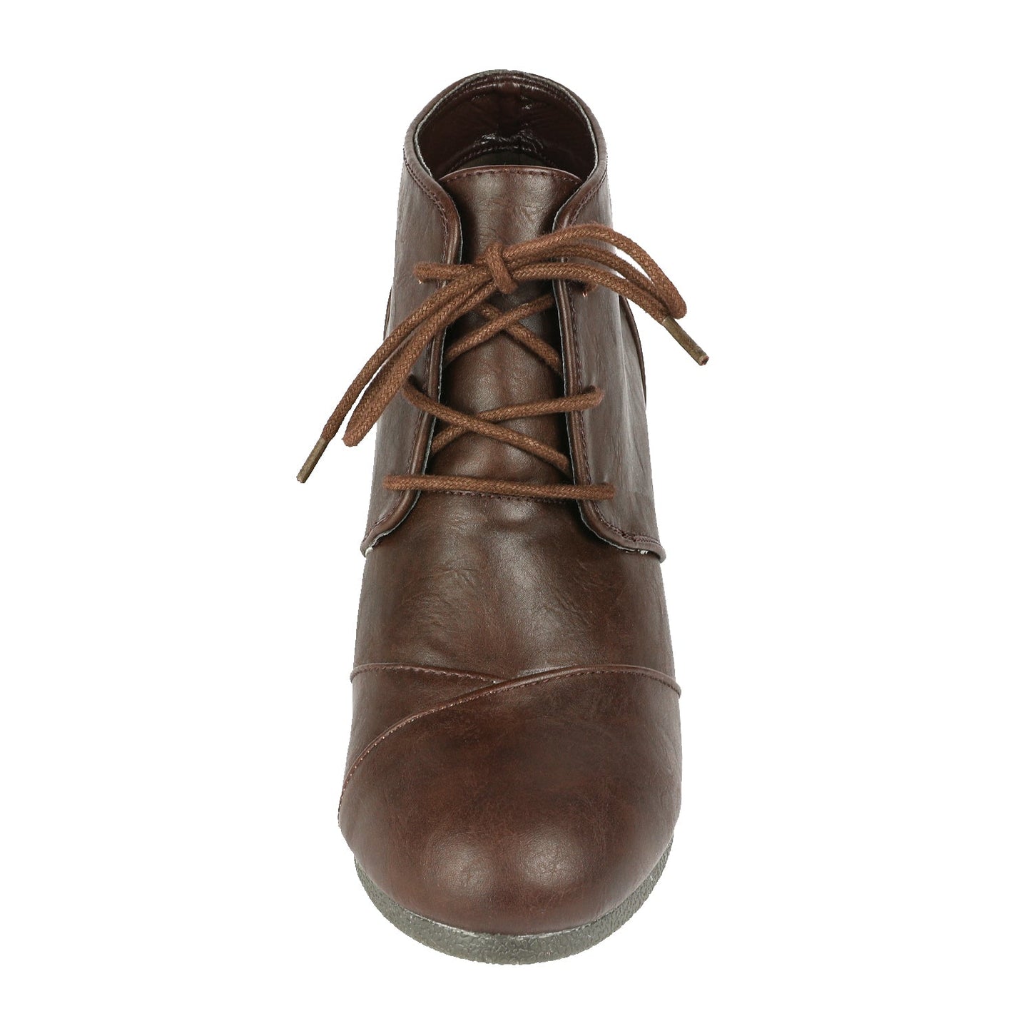 Dream Pairs Women's Tomson Lace Up Wedge Ankle Bootie, 42490