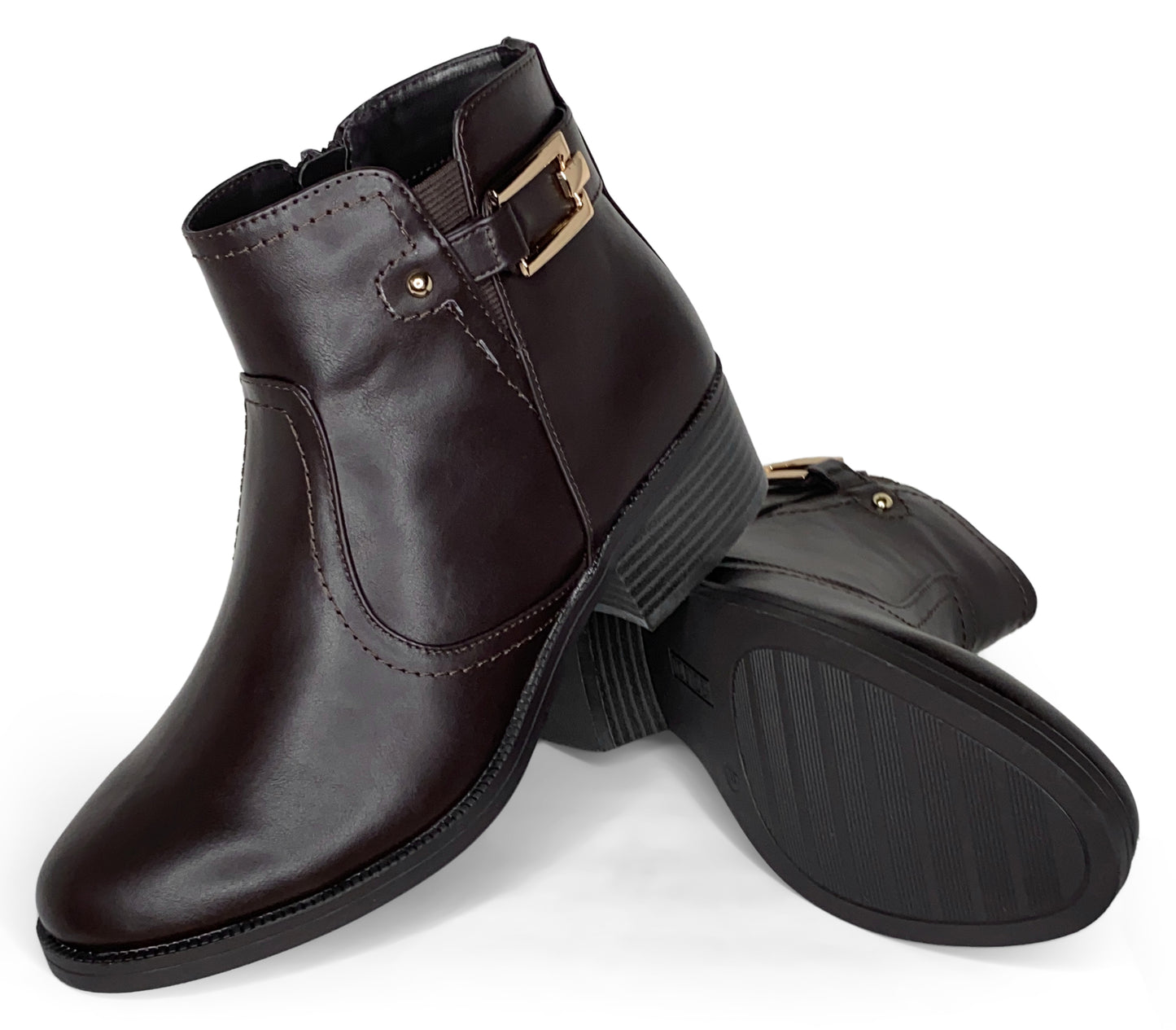 Toetos Womens Alexis-03 Ankle Boot with Side Zipper, 42492