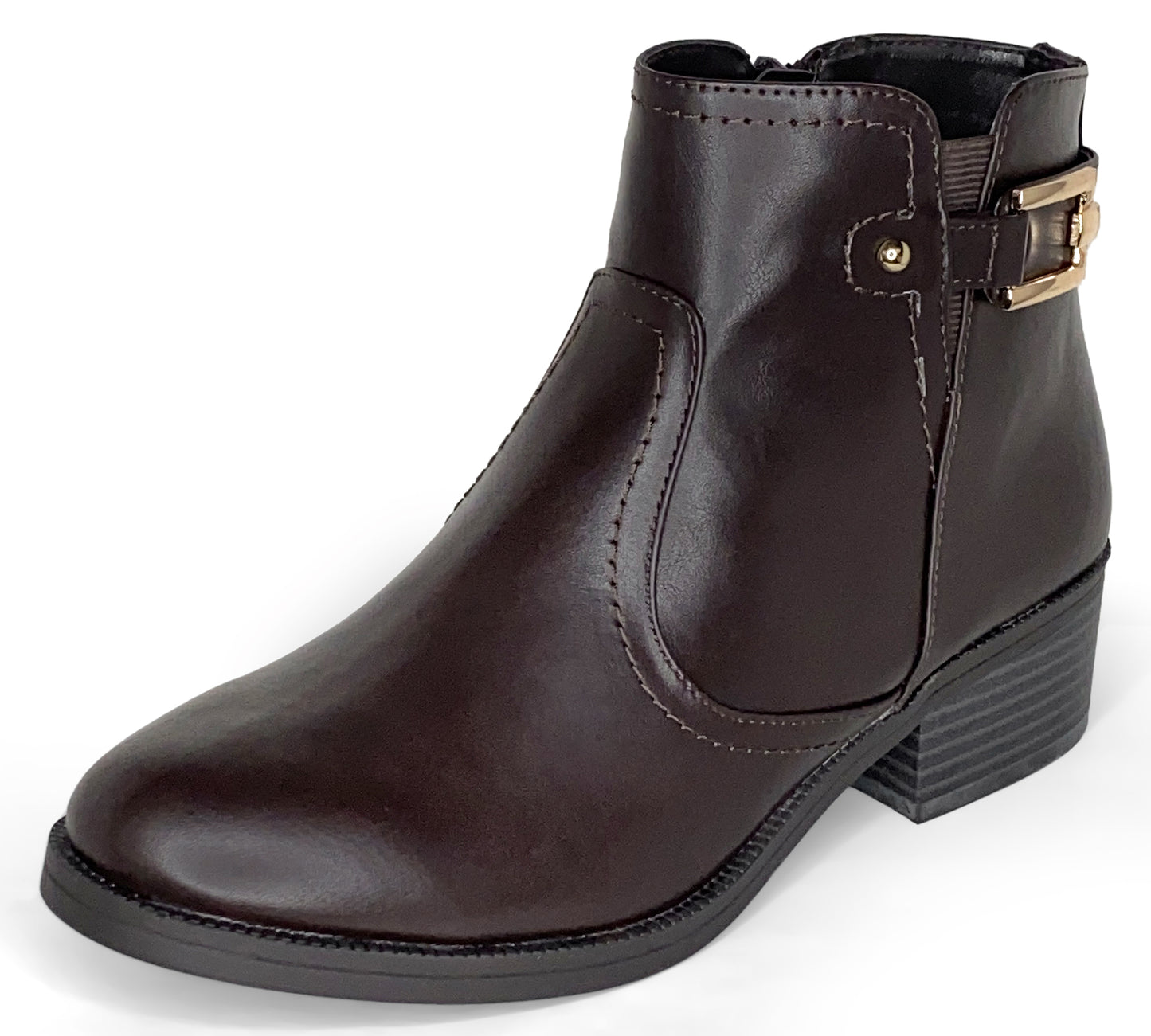 Toetos Womens Alexis-03 Ankle Boot with Side Zipper, 42492