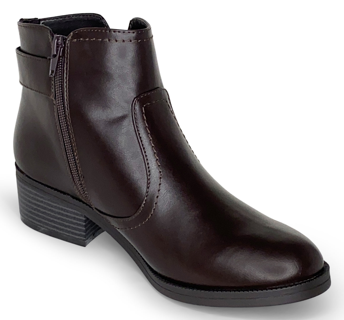 Toetos Womens Alexis-03 Ankle Boot with Side Zipper, 42492