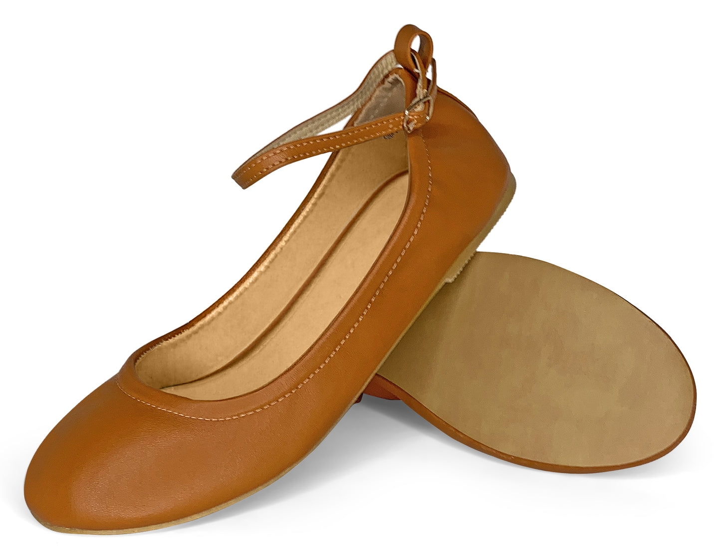 Dream Pairs Women's Sole Fina Strap Round Toe Ballet Flat, 42496