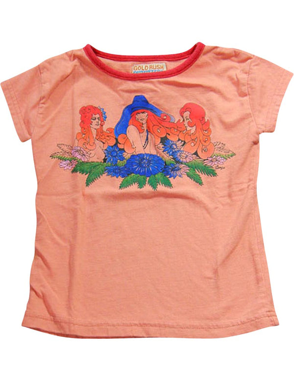 Gold Rush Outfitters - Little Girls Cap Sleeve Top