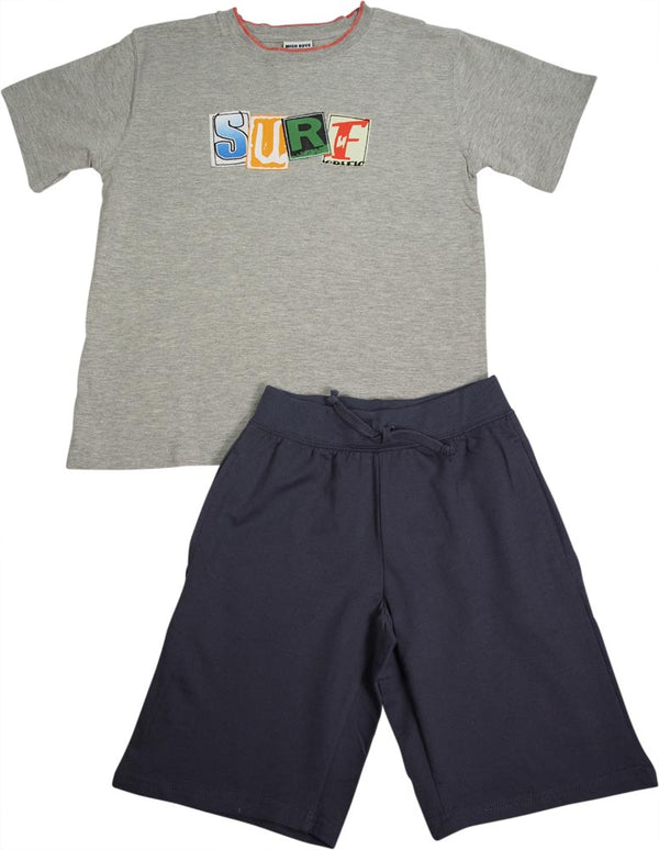 Mish Mish Toddler & Little Boys Cotton Short Sleeve Short Sets SZ 2T - 7