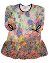Lipstik Girl's Toddler - Long Sleeve Dress - 6 Different Prints & Styles