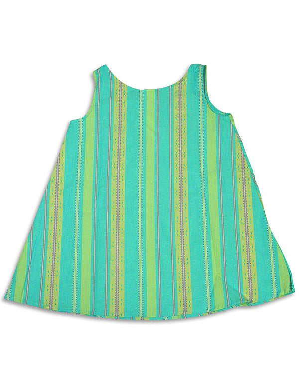 Mulberribush Infant / Toddler Girls Sleeveless Cotton Sundress Jumper Dress