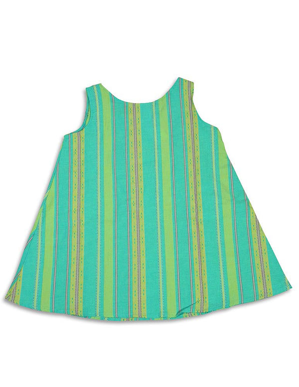 Mulberribush Infant / Toddler Girls Sleeveless Cotton Sundress Jumper Dress