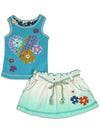 Baby Sara Infant Baby Girls Short Sleeve and Sleeveless Skirt Sets