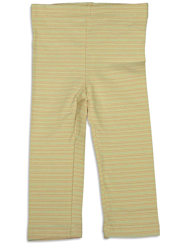 Mulberribush Infant Girls Striped Elastic Waist Leggings Pant Bottoms
