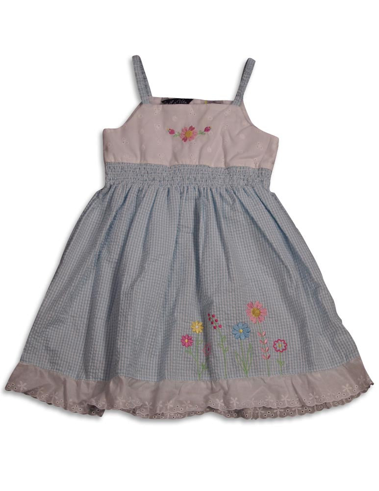 So La Vita - Little Girls' Eyelit Sundress