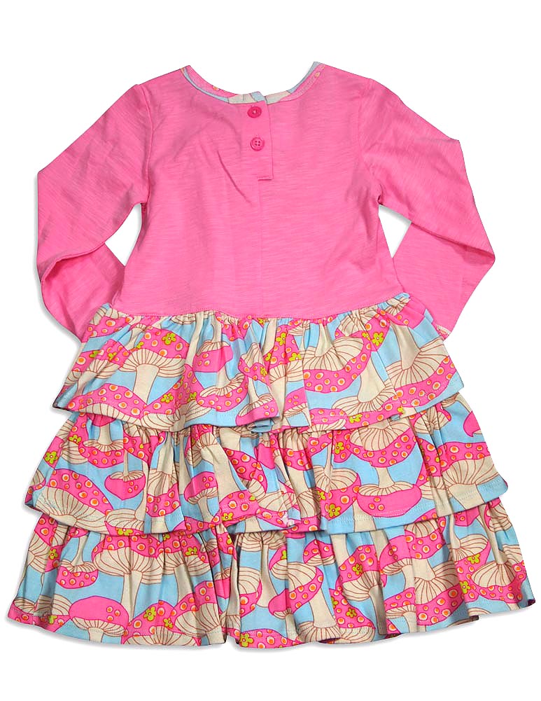Baby Lulu - Baby Girls Long Sleeve Ana Dress - ShopBCClothing