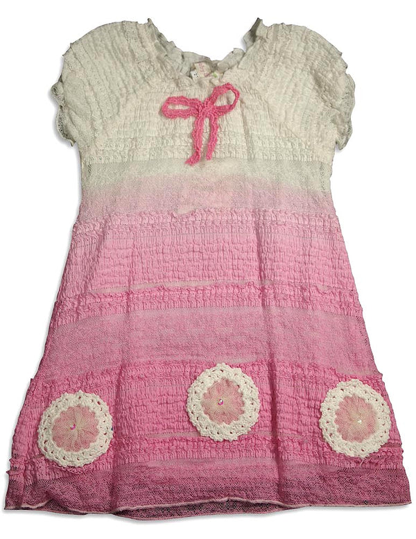 Baby Sara Toddler & Girls Short Sleeve Dresses - Assorted Fabrics Styles Colors