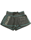 Authentic Butter Super Soft Screen Print and Embellished Logo'd Sweat Shorts