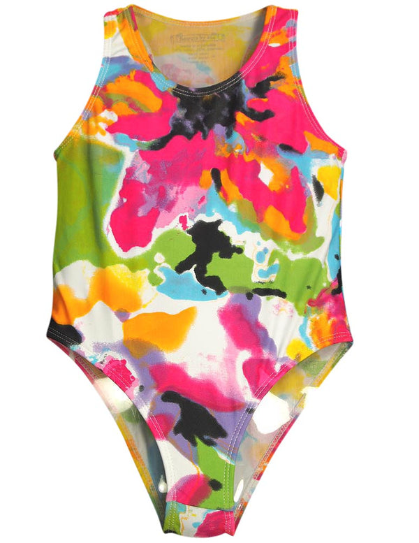 Flowers by Zoe Girls One Piece Swimsuit Bathing Suit Swimwear Sizes 4 - 8