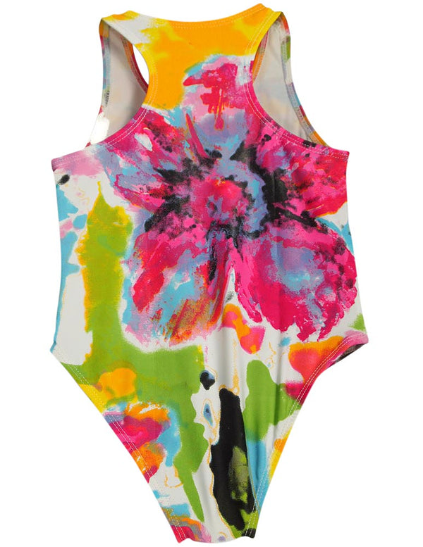 Flowers by Zoe Girls One Piece Swimsuit Bathing Suit Swimwear Sizes 4 - 8