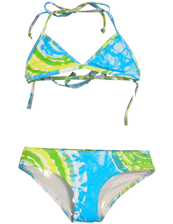Flowers by Zoe Girls Two Piece Bikini Swimsuit Bathing Suit Swimwear