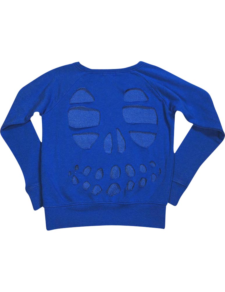 Butter Super Soft Long Sleeve Pullover Kangaroo Pocket Cut Out Sweatshirt