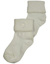 Tic Tac Toe Infant Baby Girl's Rollover Cross Sock 6-9Months