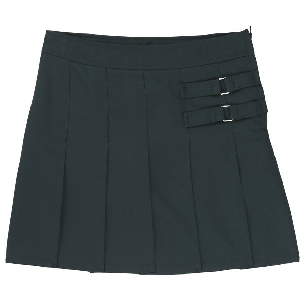 French Toast School Uniform Big Girls Plus Two Tab Pleated Scooter Skirt