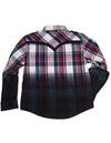 Smash Boys Western Style Long Sleeve Button or Snap Down Shirt Top