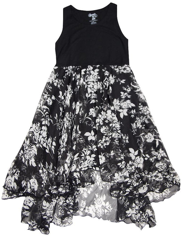 Flowers by Zoe - Big Girls' Sleeveless Floral Dress - 4 Colors