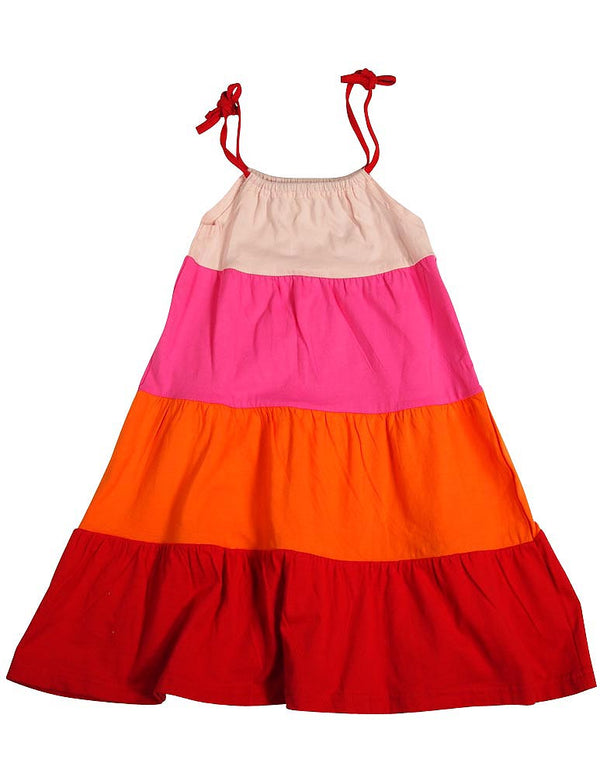 Mish Mish Little Girls Sizes 2-7 - 100% Cotton - Sleeveless Tank Sundress