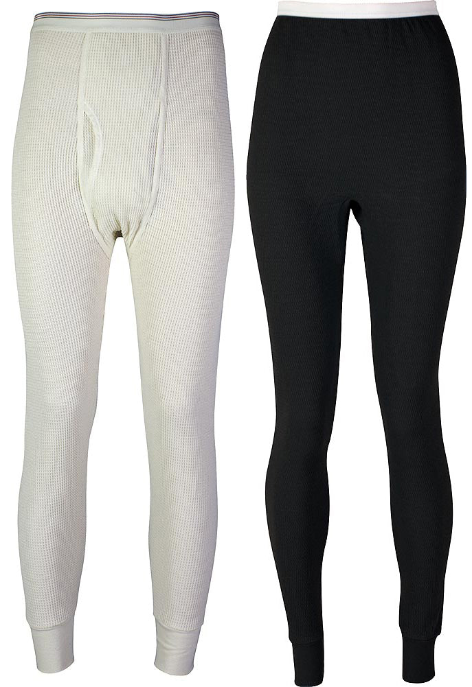 Indera Mens Regular, Big & Tall Long Sleeve Ultra Heavy Thermal Underwear Pant, 34176