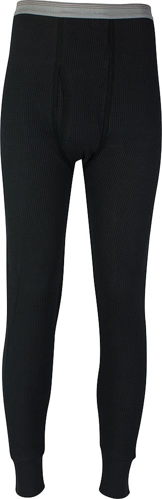 Indera Mens Regular and Big & Tall Long John Cotton Thermal Underwear Pants, 34186